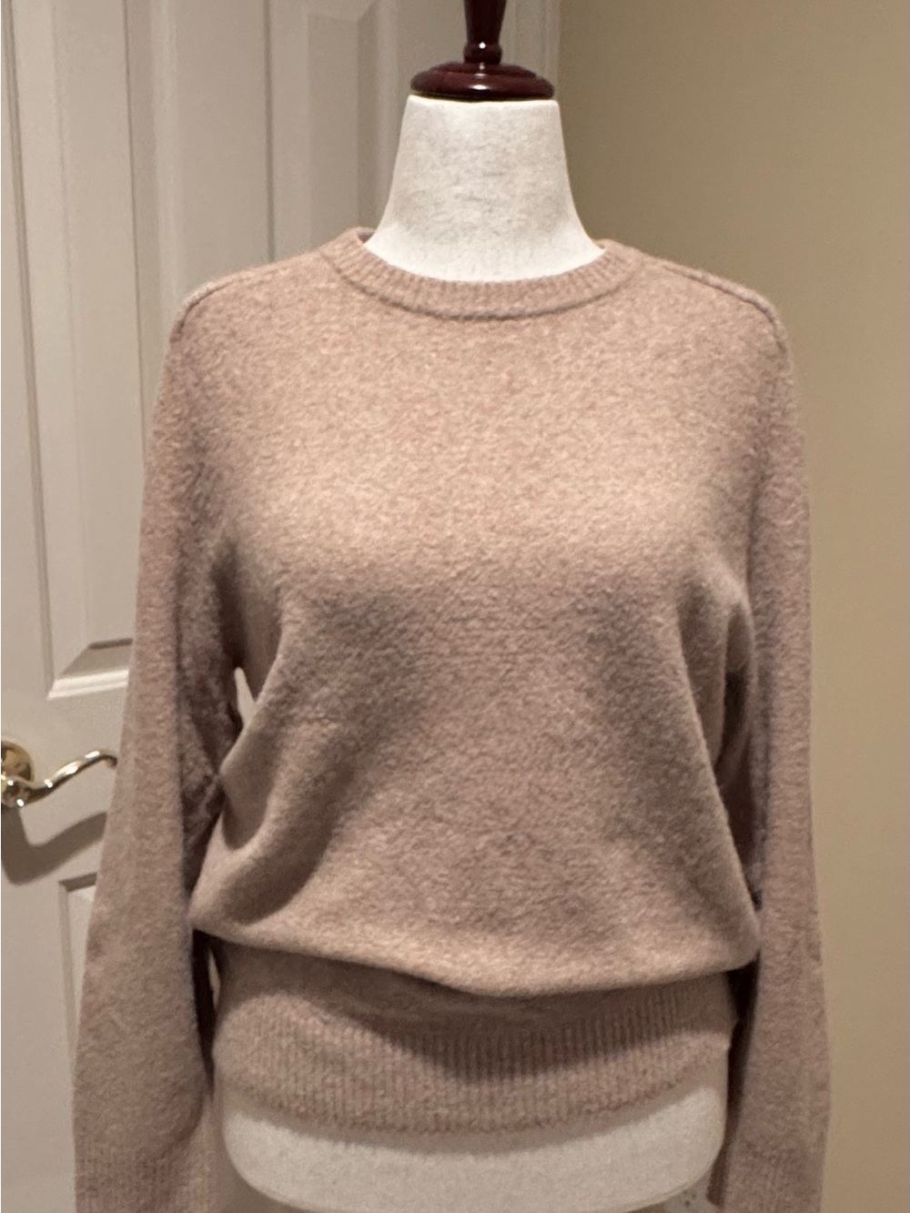 Extra-Soft Wool Blend Tan J Crew Sweater